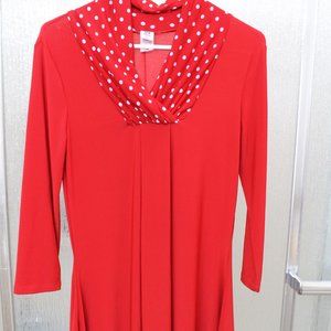 4/$20 One Fashion Cowl Neck Tunic